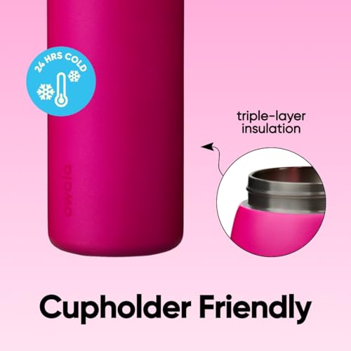 FreeSip Stainless Steel Water Bottle 40 oz Read My Lips