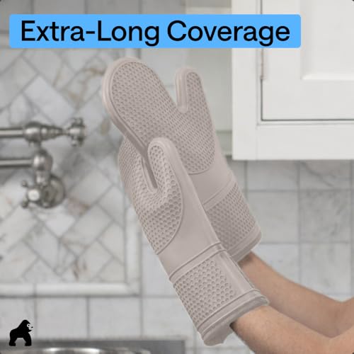 Silicone Oven Mitts (2 Count)