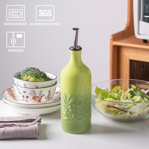 Sweejar Ceramic Olive Oil Dispenser Bottle