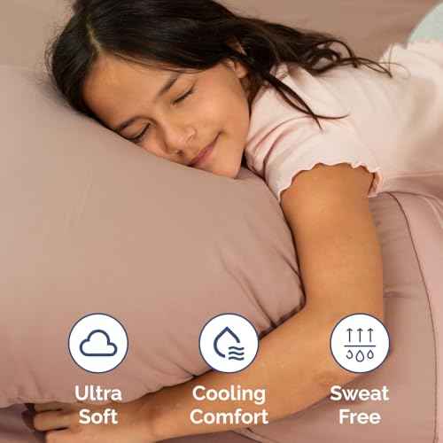 Short Queen Size 4 Piece Bed Sheet Set