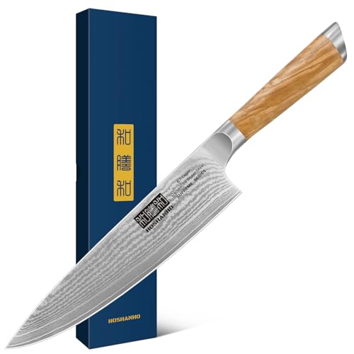 Damascus Chef Knife 8"