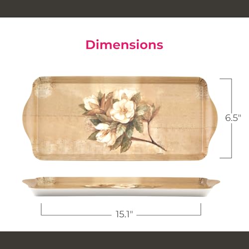 Sugar Magnolia Collection Melamine Tray