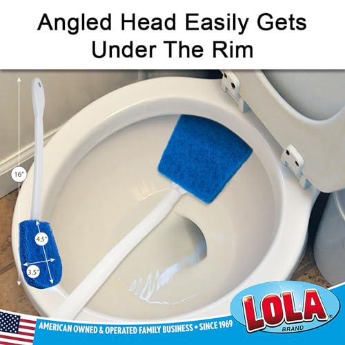 Bath & Toilet Bowl Scrubber Brush w