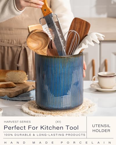 Large Utensil Holder for Kitchen Counter