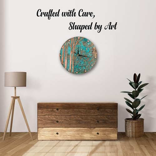 Handmade Copper Wall Clock Artisan Touch in Every Piece