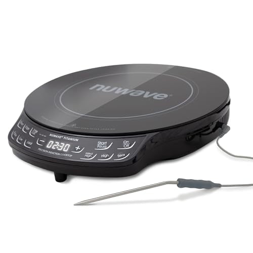 Upgraded Induction Cooktop with Patented Digital Temp Probe