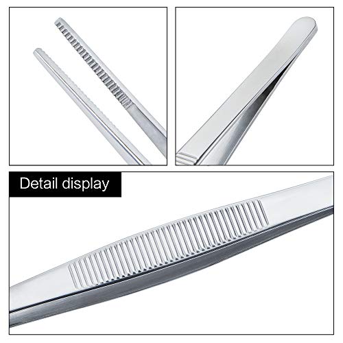 6.5 Inch Kitchen Tweezers Fine Tweezer Tongs