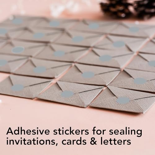 Grey Round Circle Dot Sticker 1