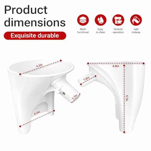 Flour Funnel for Kitchen Aid Mixer