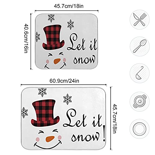 Super Absorbent Dish Drying Mat