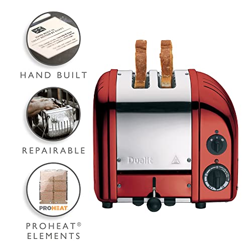 Classic 2 Slice NewGen Apple Candy Red Toaster