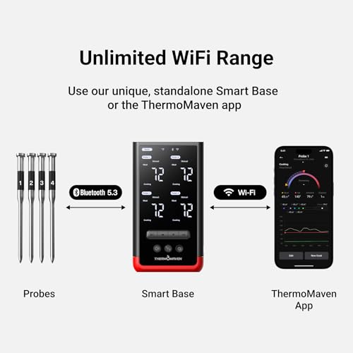 WiFi Wireless Meat Thermometer