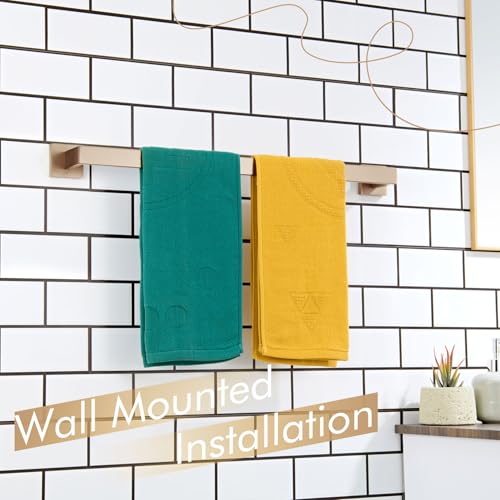 24 Inch Towel Rack for Bathroom Kitchen Towel Bars Wall Mount SUS304 Stainless Steel Towels Holder