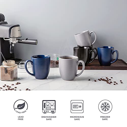 16 oz Coffee Mugs Set of 6 (6 Count)