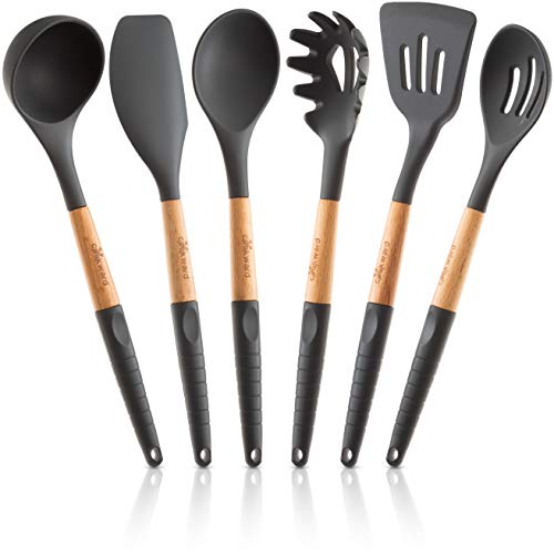 Silicone Cooking Utensils Set 6 Piece (6 Count)