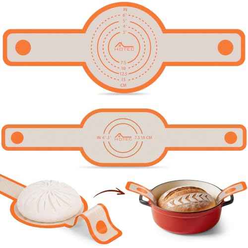 2 Pcs Silicone Bread Sling for Dutch Oven