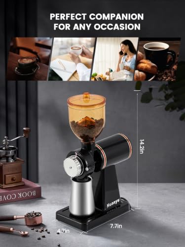 60mm Flat Burr Coffee Grinder