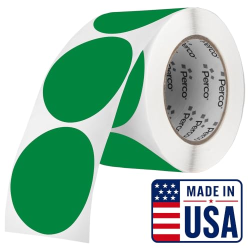 Green Round Circle Dot Sticker 3
