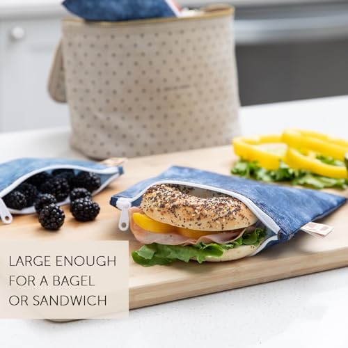 Roamio Reusable Sandwich and Snack Bags