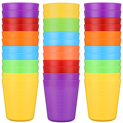 36 Pcs Kids Plastic Cups 8 oz Drinking Toddler Cups