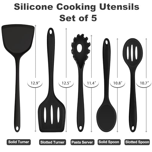 Silicone Cooking Utensils Set (5 Count)