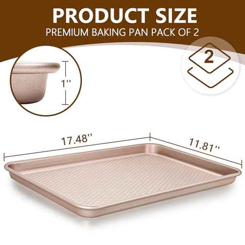 Baking Sheet Pan Set of 2