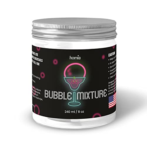 Cocktail Smoker Bubble Mixture for Smoke Infuser