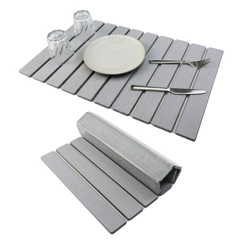 Large Stone Diatomaceous Dish Drying Mat