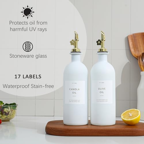 Olive Oil Dispenser for Kitchen (2 Count)