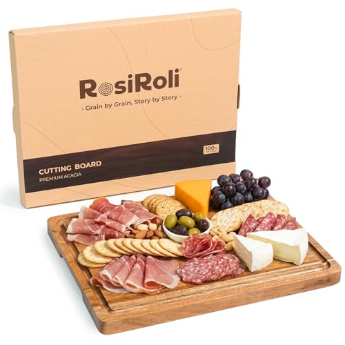 Acacia Wood Cutting Board for Kitchen