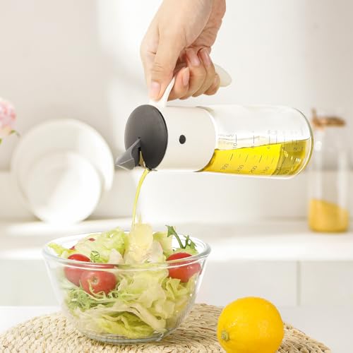 Olive Oil Dispenser Bottle Auto Flip 10 oz