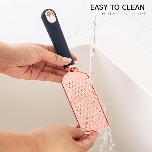 Kitchen Gadget Set Copper Plated Stainless Steel Utensils with Soft Touch Handles