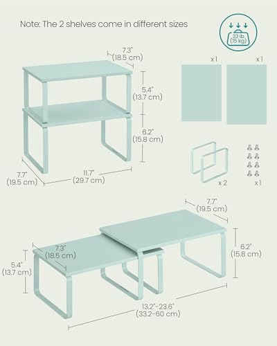 Cabinet Organizer Shelf (2 Count)