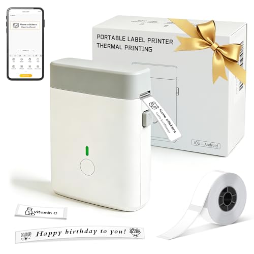 Label Maker Bluetooth Label Maker Machine with Tape