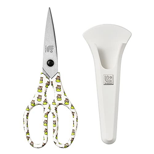 Kitchen Scissors Heavy Duty Kitchen Shears with Magnetic Holder Made with Japanese Steel 4034