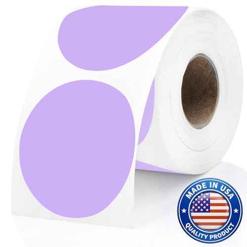 Purple Thermal Labels (300 Count)