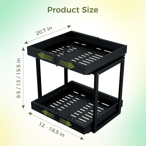 Expandable Pull Out Cabinet Organizer