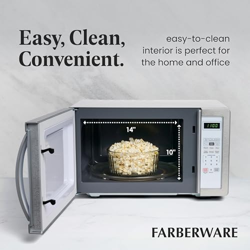 1.1 Cu. Ft. Countertop Microwave Oven