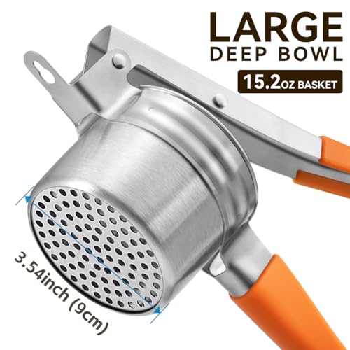 Potato Ricer Stainless Steel Potato Masher Anti