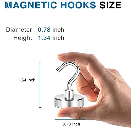Magnetic Hooks for Cruise Essentials 2026 Cabins Door 25 Pack (25 Count)