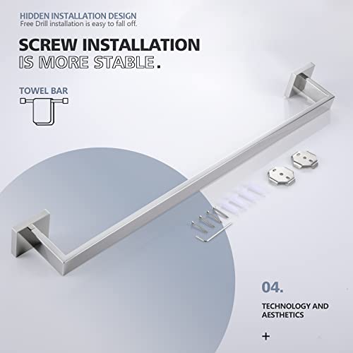 20 Inch Single Towel Bar