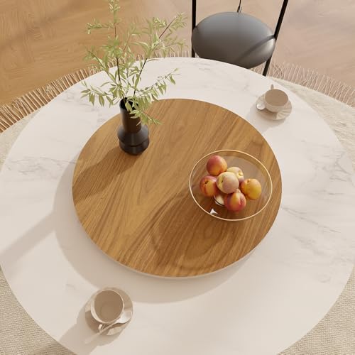 23.6" Sintered Stone Lazy Susan for Table Top
