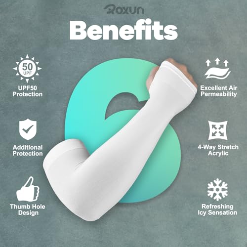Arm Sleeves with Thumb Hole