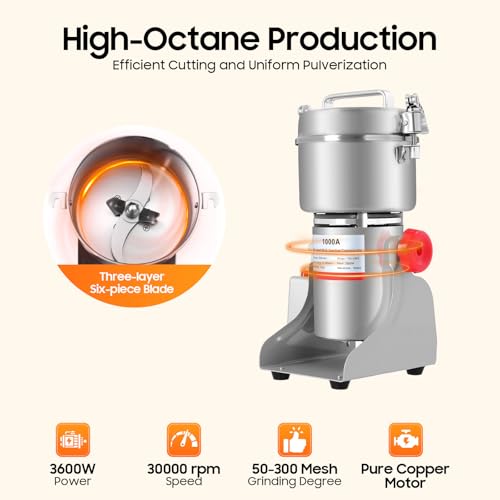 Electric Grain Mill Grinder