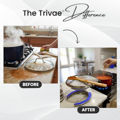 Pot Lid Holder While Cooking