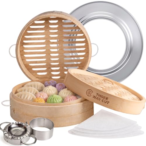 10" Extra Deep Bamboo Steamer (2 Count)