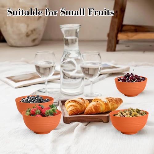 wheat straw small bowls 10oz set of 8