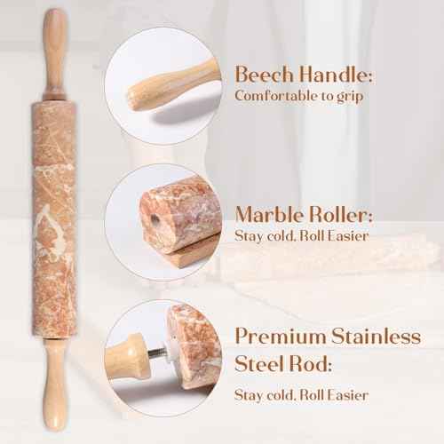 Marble Rolling Pin