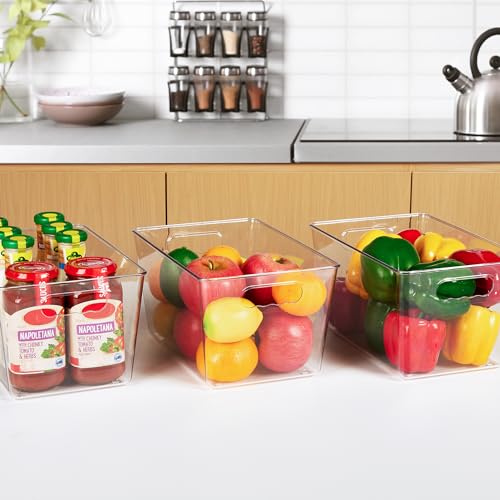 12 Pack Clear Storage Bins (12 Count)