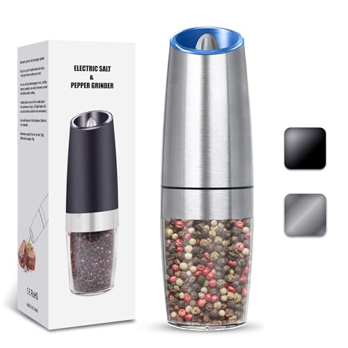 Battery Operated Gravity Salt And Pepper Grinder
